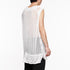 818KNM6-WHITE / メッシュシームドベスト - JULIUS